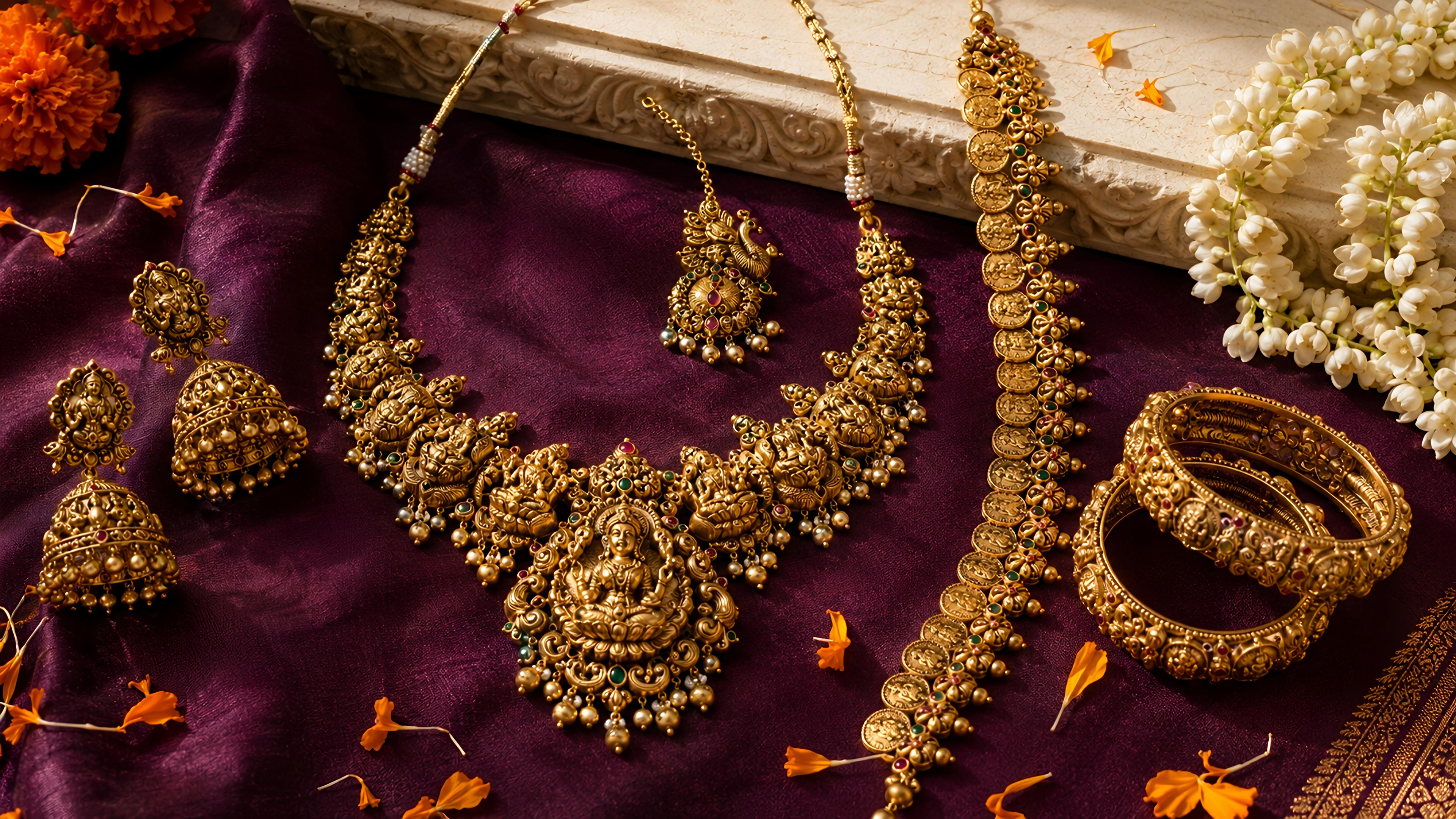 Temple Jewellery for Bridal, Festive and Daily Wear