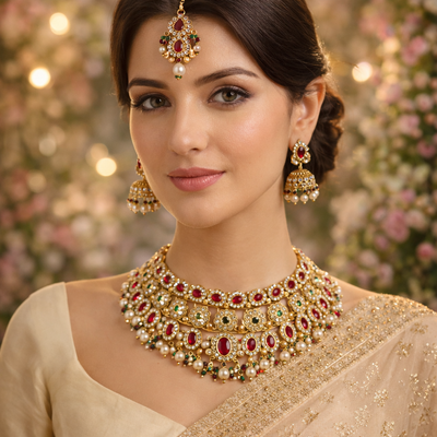 Bridal Choker Jewellery Necklace