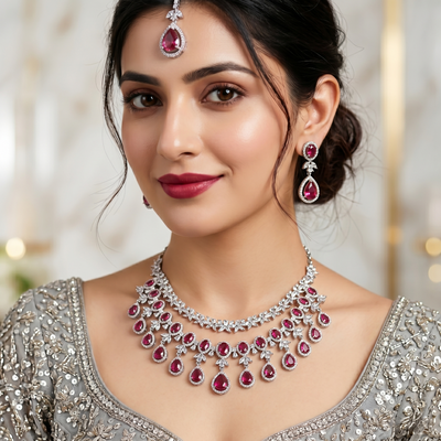 American Diamond Necklace