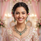 Mint Vanika Victorian Jewellery Set