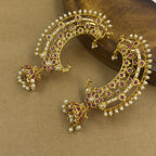 Rachita Ruby Kundan Ear Cuffs for Festive Wear