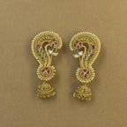 Sukriti Multicolor Kundan Ear Cuffs for Festive Wear