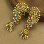 Tejal Multicolor Kundan Ear Cuffs for Festive Wear