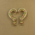 Manasi Multicolor Kundan Ear Cuffs for Festive Wear