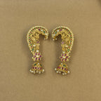 Rukmini Multicolor Kundan Ear Cuffs for Festive Wear