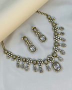 Charvi Gold Victorian Necklace Set