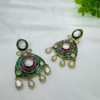 Victorian Ruby Stone Necklace Set – Antique Bridal Jewellery