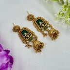 Polki Heritage Earrings – Bridal Traditional Jewellery