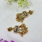 Pearl Drop Heritage Earrings – Royal Traditional Jewellery