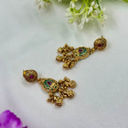 Heritage Kundan Chandelier Earrings – Bridal Ethnic Jewellery