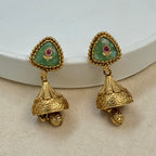 Gajraj Mint Rajwadi Kundan Necklace Set