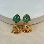 Rajkumari Meera Mint Rajwadi Kundan Necklace Set