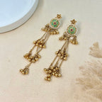 Zarina Kashmiri Antique Kundan Jhumka
