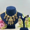 Prakriti Rajwadi Kundan Polki Necklace Set