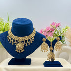 Anvitha Wedding Rajwadi Necklace Set