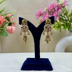 Gauri Green Rajwadi Kundan Necklace Set