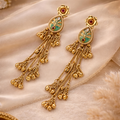 Meher Kashmiri Bridal Kundan Jhumka