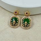 Kundan necklace earrings 