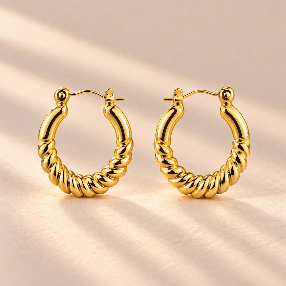Croissant Hoop Earrings