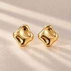 Pebble Stud Earrings