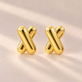Cross Stud Earrings