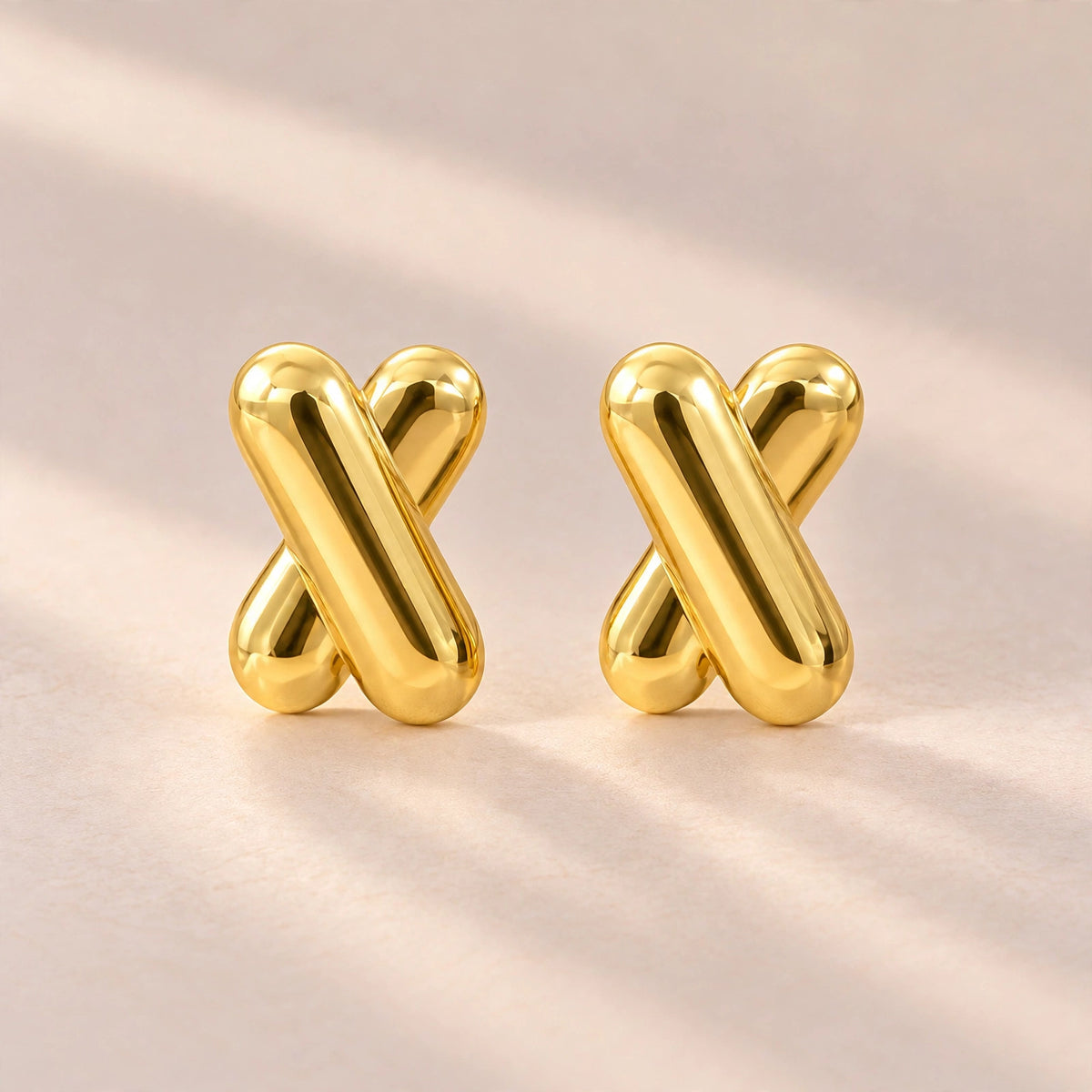 Cross Stud Earrings