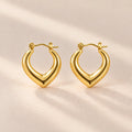 Sweetheart Hoop Earrings